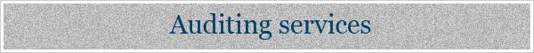 Auditing services